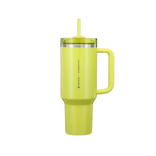 stanley x starbucks 🍋🍋🟩