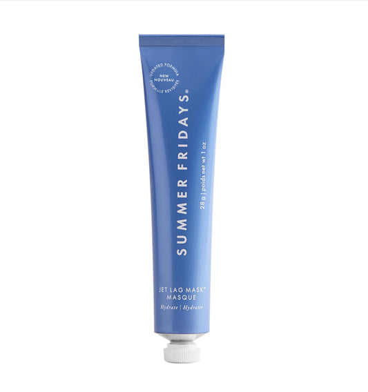 Summer Fridays - mini Jet lag mask