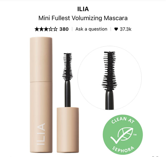 ILIA - Mini Fullest Volumizing Mascara