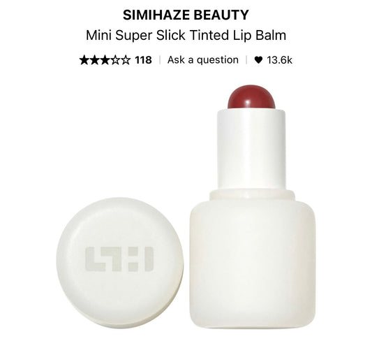 SIMIHAZE BEAUTY - Super Slick Tinted Lip Balm